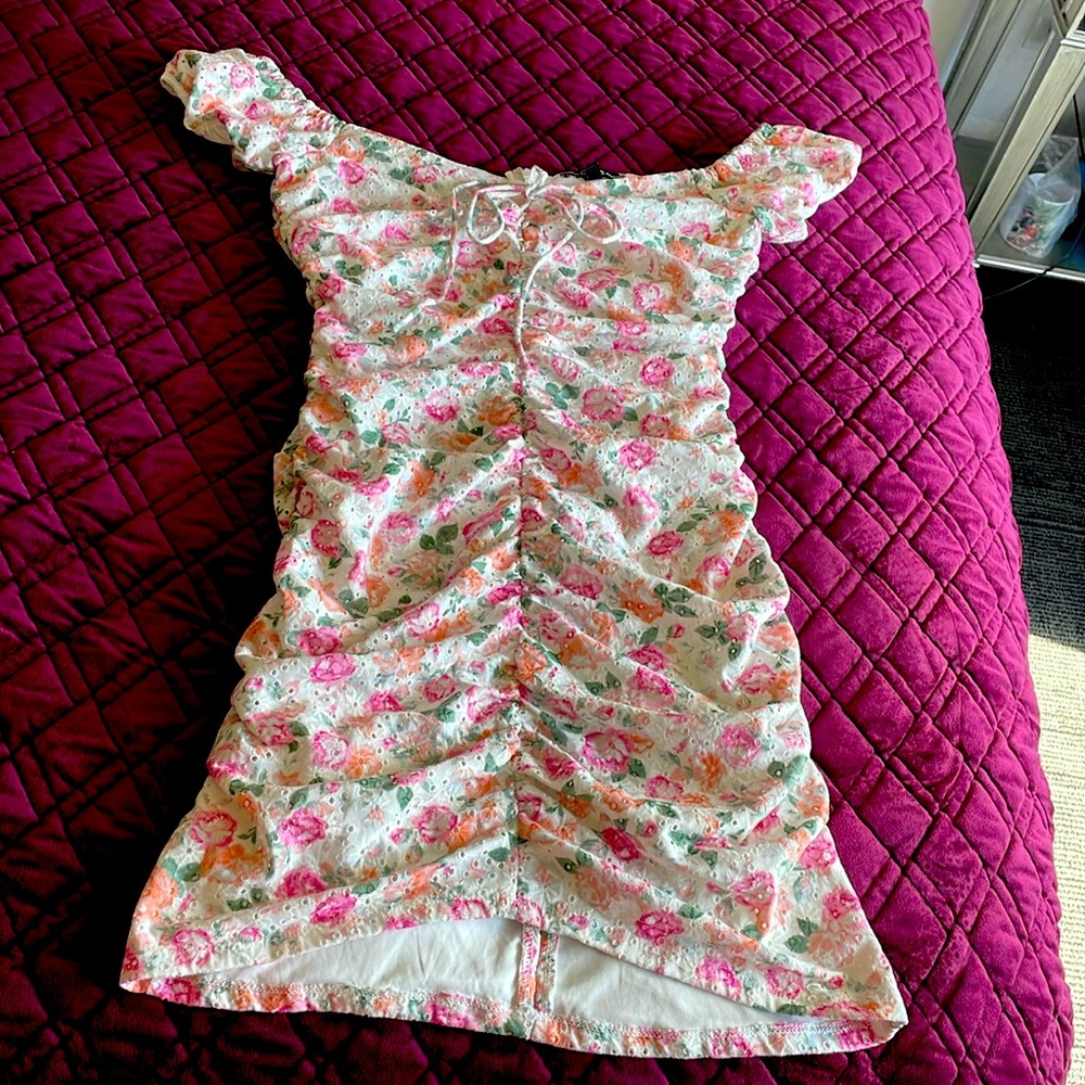 Guess floral mini dress